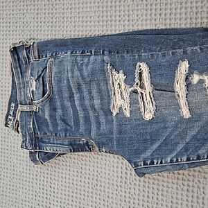 Womens AMERICAN EAGLE HI-RISE JEGGING JEANS sz 14 x-short